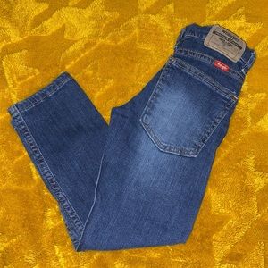 Boys Wrangler Stretch Taper Leg Jeans Size 6